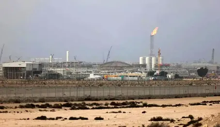 اولین تصویر هوایی از پالایشگاه قطر بعد از حمله ایران