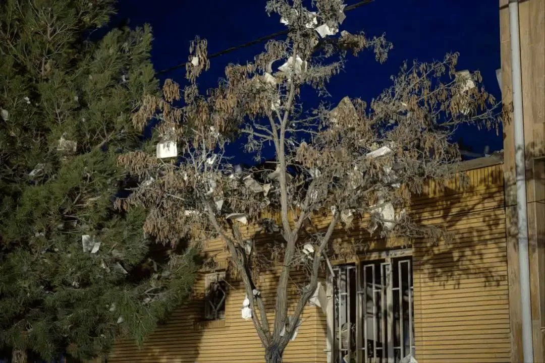 حمله هوایی به یک مدرسه در خمین