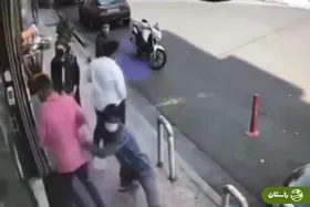 ویدئو | سرقت گوشی آیفون ۱۳ در خیابان شوش در کسری از ثانیه