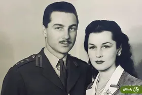 عکس | تونل زمان؛ «فوزیه و خواهرش فائزه» در لباس ارتش مصر؛ سال ۱۳۲۹