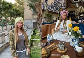 عکس جنجالی از بلاگر‌های زن روس در تهران