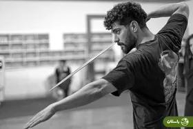 عکس | سینا مهراد و الناز شاکردوست در حال تمرین تئاتر