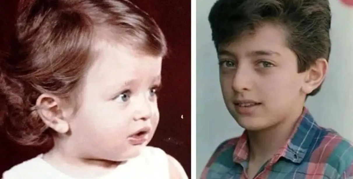 عکس کودکی بهرام رادان