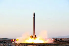 (ویدئو) باران موشک‌های ایرانی در آسمان تل‌آویو