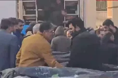 (ویدئو) کانتینر‌های اجساد ناآرامی‌های اخیر در پزشکی قانونی تهران | بازیکن شماره ۸ سایپا در میان جانباختگان