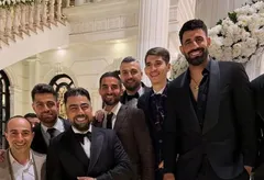 (عکس) پرسپولیسی‌ها در جشن ازدواج امید عالیشاه