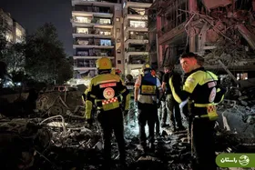 تصاویر | پاسخ سخت ایران به حمله اسرائیل؛ تخریب و  ویرانی در تلاویو