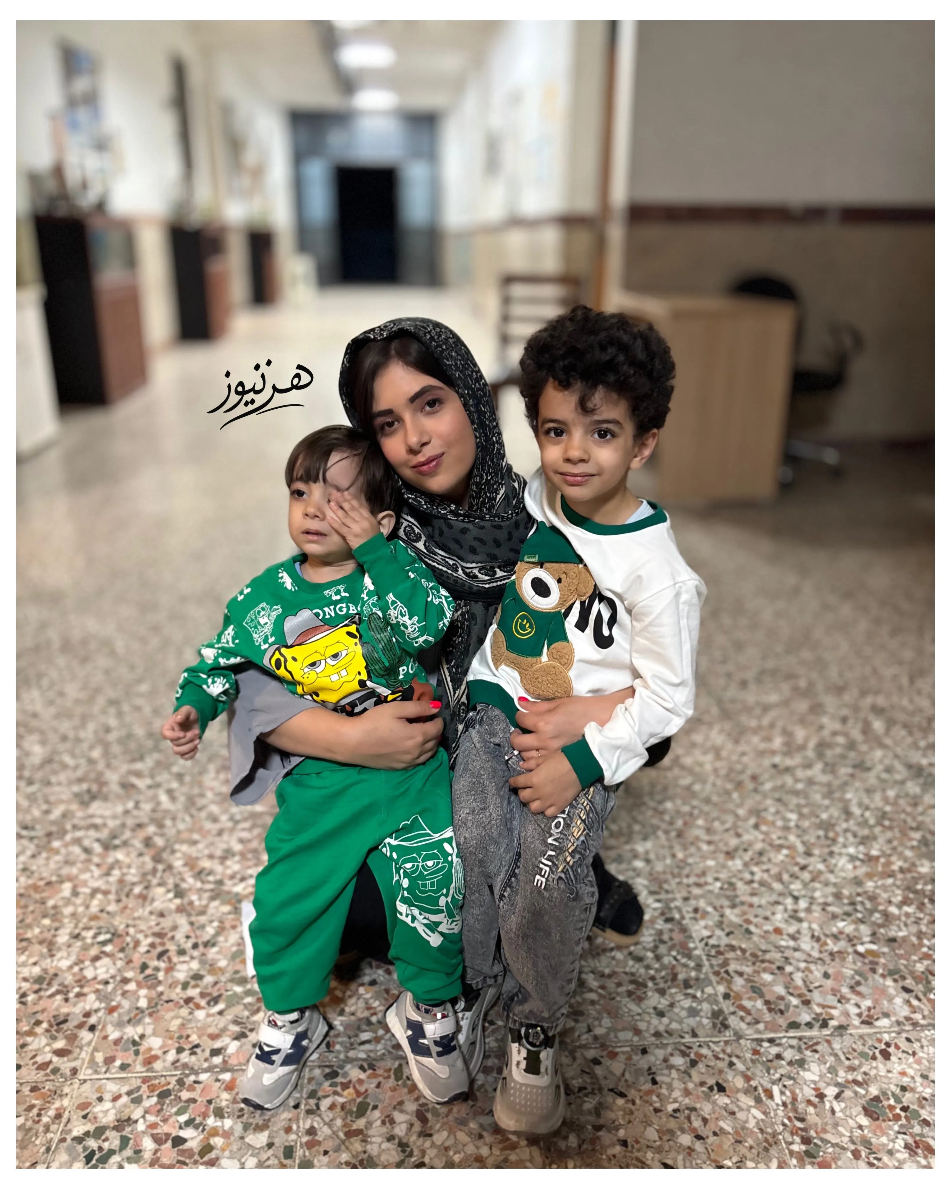 نفس بازغی در سریال مو به مو نفس بازغی در سریال مو به مو