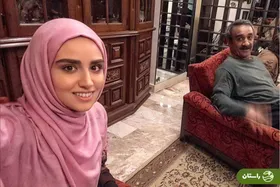 تصاویر جدید «لیلا» سریال «همه چیز آنجاست» در حرم امام رضا