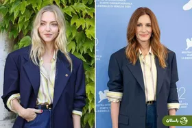 راز لباس مشترکِ جولیا رابرتز و آماندا سایفرد در جشنواره فیلم ونیز