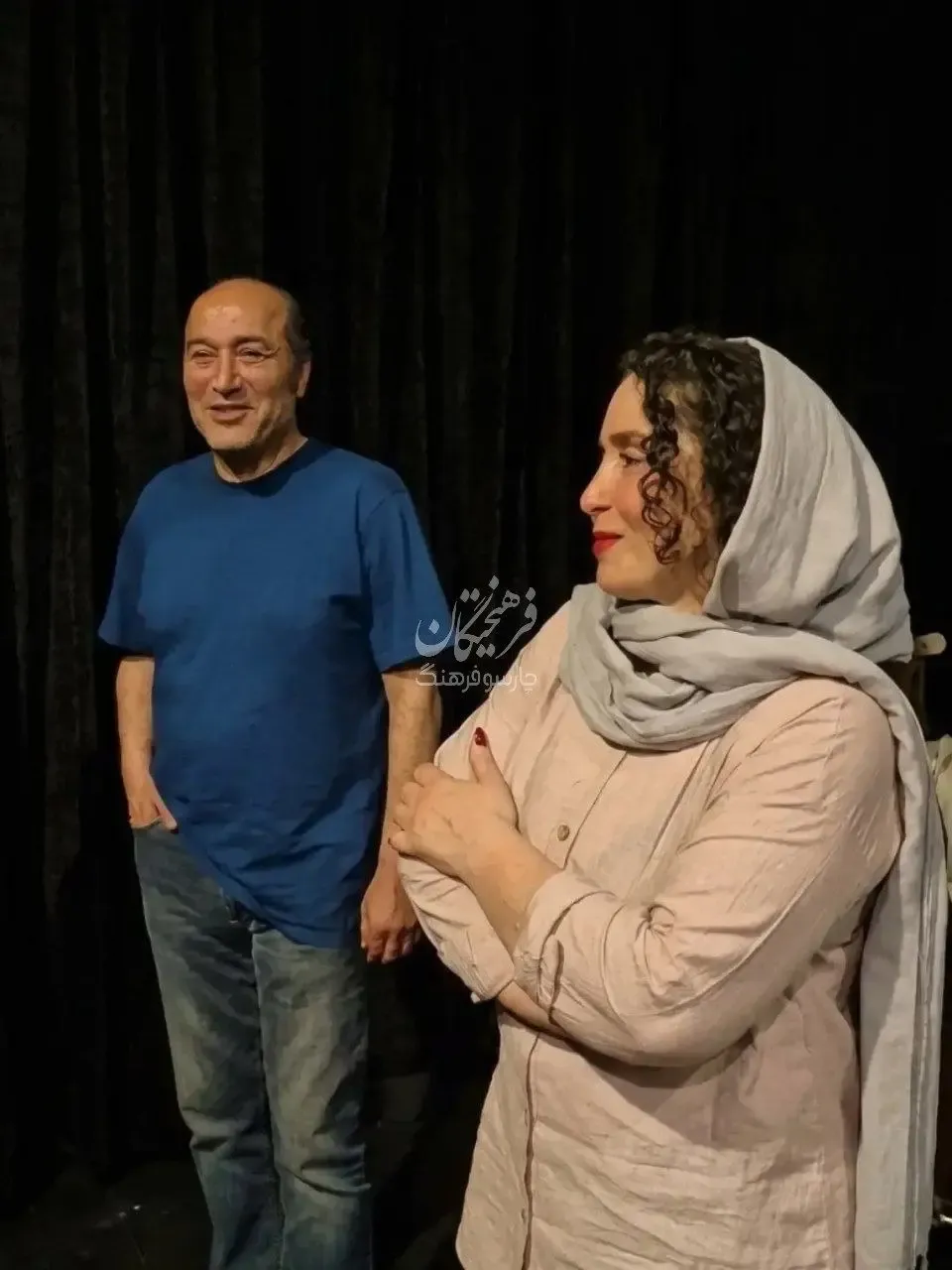 ژاله صامتی و دخترش ژاله صامتی و دخترش