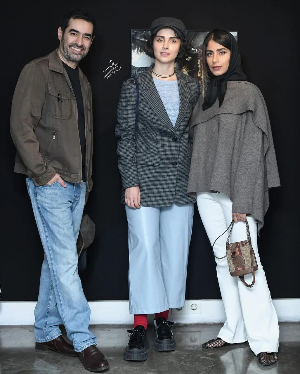 شهاب حسینی و همسرش