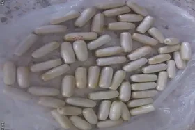 جاساز ۱۰۰ بسته تریاک در معده یک مسافر در قائن