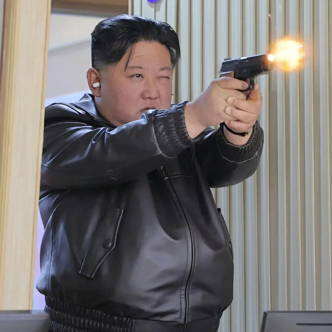 تیراندازی کیم جونگ اون و دخترش