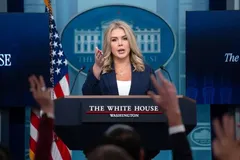 (ویدئو) سخنگوی کاخ سفید زمان پایان جنگ را اعلام کرد