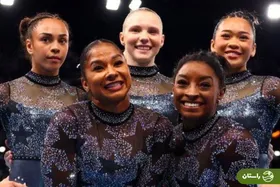 عکس | جزییات لباس کریستالی و گرانقیمت تیم ملی زنان ژیمناستیک آمریکا