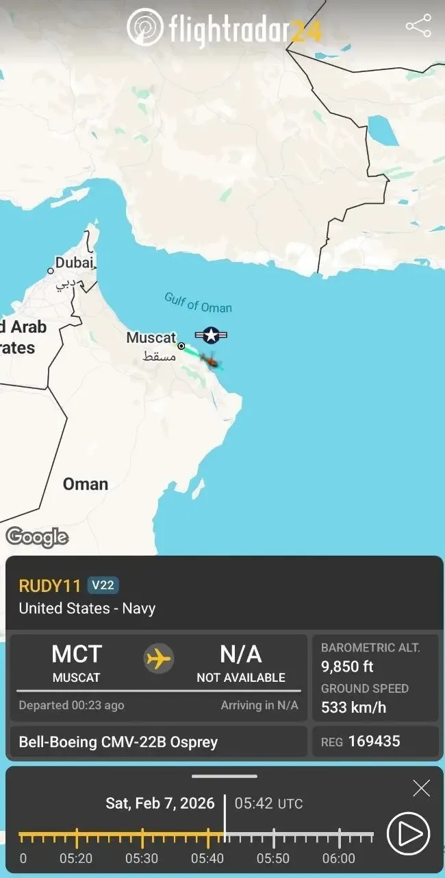 بازدید ویتکاف و کوشنر از ناو آبراهام لینکلن