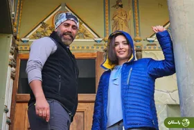 تصاویر | بهنوش طباطبایی در پشت صحنه سریال سووشون