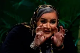 ویدئو | شوخی بامزه نعیمه نظام‌دوست با نیما شعبان‌نژاد