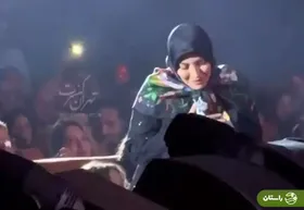 (ویدئو) تشویق شدید المیرا شریفی‌مقدم در کنسرت گرشا رضایی