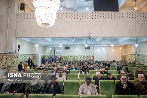 بازیگران پیشکسوت در مراسم یادبود عنایت بخشی