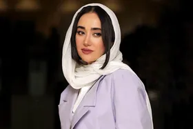 عکسی متفاوت از بهاره افشاری در کنار خوشگل‌ترین هوادارش