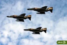 ویدئو | گشت هوایی شبانه جنگنده‌های ارتش بر فراز تهران