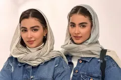 عکس‌های جدید سنا و سونیا حسینی | سارا و نیکا سریال پایتخت با استایلی جذاب و هماهنگ