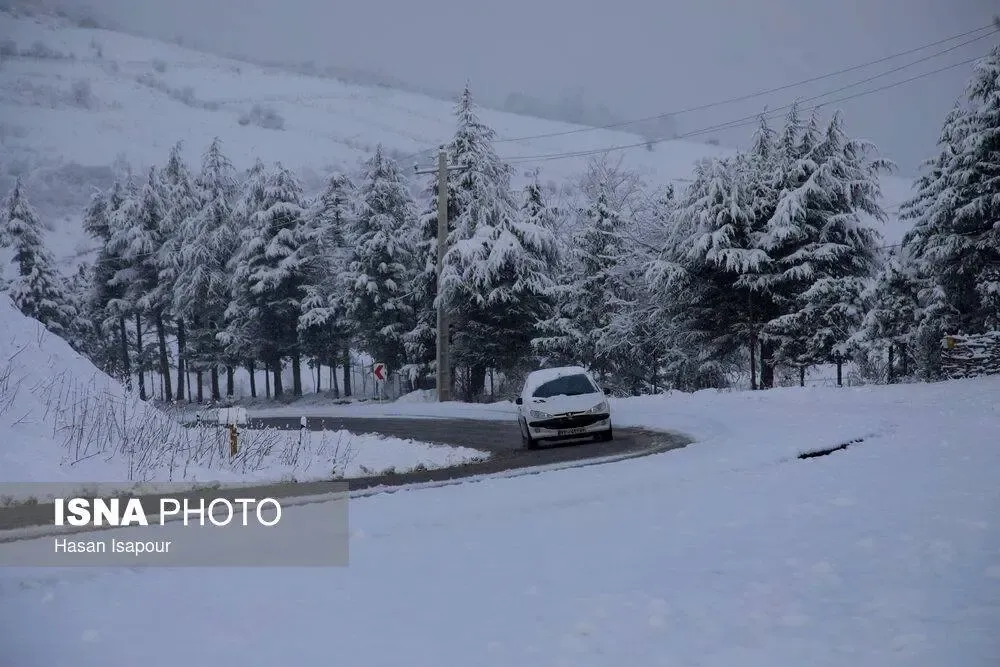 سوادکوه در برف