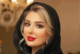 نیوشا ضیغمی با استایل سورمه‌ای؛ جوان‌تر از همیشه!