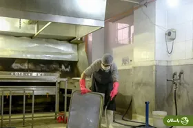 (ویدئو) وضعیت عجیب و فاجعه‌بار آشپزخانه بیمارستان مشهور در تهران