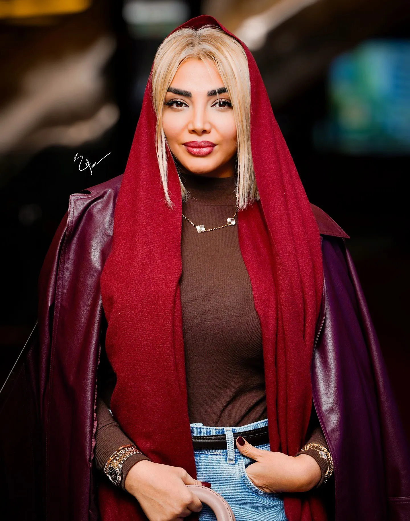 استایل پاییزی و متفاوت «مهسا کامیابی»