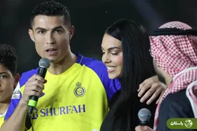 (عکس) استایل خاص جورجینا رودریگز در هفته مد عربستان