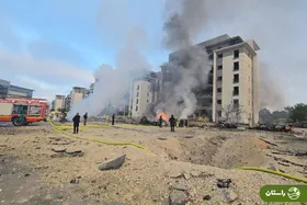 عکس | حمله موشکی سپاه به نزدیکی ساختمان مایکروسافت