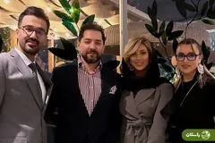 (تصاویر) افتتاح رستوران لوکس بهرام رادان و همسرش مینا مختاری با دکوراسیونی باشکوه