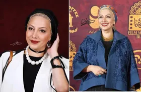 اکسسوری‌های مرواریدی زهرا داوودنژاد در این مراسم جلب‌توجه کرد