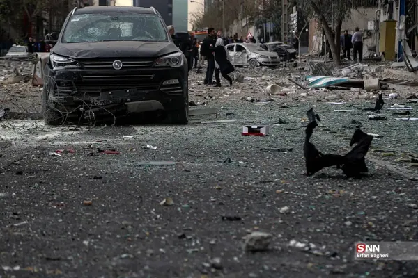 خسارات حمله به خیابان مطهری