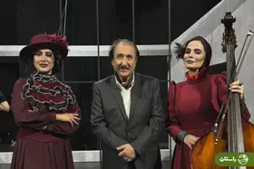 ویدئو | سپیده‌ خداوردی‌ نوازنده کنترباس در ‌نمایش ‌سی نورا