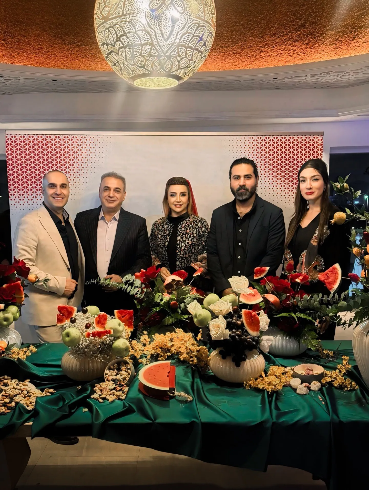 جشن یلدای شبنم قلی خانی در دبی