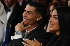 (تصاویر) رونالدو و جورجینا در یک شب رویایی