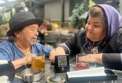 تصاویری از جشن تولد ۷۸ سالگی‌ بازیگر کوتاه قامت ایران در کنار خانواده‌اش