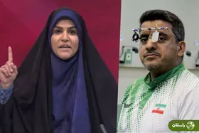 اهدای مدال قهرمان المپیک به سحر امامی و روایت شیرزن ایرانی روی دیوارنگاره میدان ولیعصر + عکس