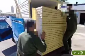 ویدئو | این نیسان آبی در استان البرز پر از پهپاد بود! | نحوه پنهان کردن آنها را ببینید