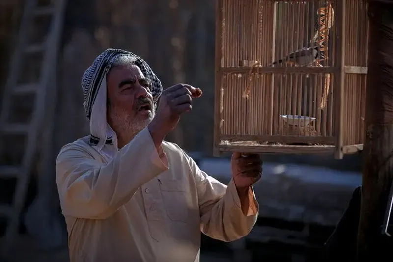 سعید آقاخانی و سروش صحت در پشت صحنه فیلم پل