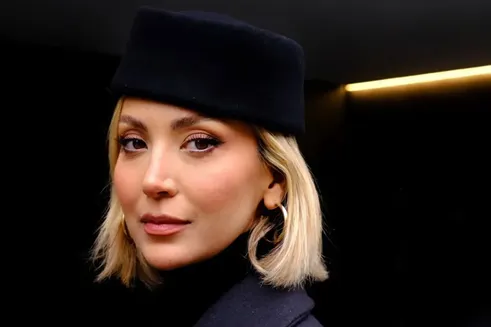 (عکس) استایل مشکی و شهری مینا مختاری همسر بهرام رادان