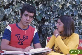 عکس | تونل زمان؛ گوگوش و بهروز وثوقی در پشت صحنه فیلم ماه عسل؛ سال ۱۳۵۵