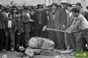 (عکس) تونل زمان؛ پهلوان پنبه در روستایی در غرب ایران؛ سال ۱۳۵۳