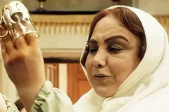 (ویدئو) بهنوش بختیاری و دخترانش در پشت صحنه سریال «بامداد خمار»