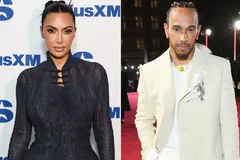 کیم کارداشیان بالاخره از رابطه عاشقانه‌اش پرده برداشت/ لوئیس همیلتون و کارداشیان کنار هم در سوپربول ۲۰۲۶