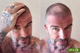 ویدئو | خرابکاری دیوید بکام روی سرش و واکنش ویکتوریا!